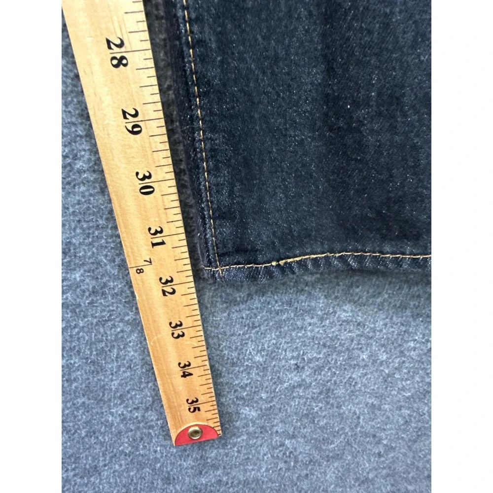 Levi's 501 Original Fit Jeans Men 33x36 (True 31x32) Blk Straight Leg Button Fly